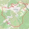 Trace GPS Auron - Saint Symphorien, itinéraire, parcours