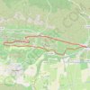 Trace GPS Aureille - Oppidum des Caisses de Jean Jean, itinéraire, parcours