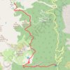 Trace GPS GR20 sud Verde Capanelle, itinéraire, parcours