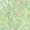 Trace GPS [Itinéraire] Les Rochers de Servières, itinéraire, parcours