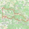 Trace GPS 2020-10-12 12:31:30, itinéraire, parcours