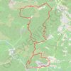 Trace GPS Monfort-sur-Argens, itinéraire, parcours