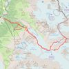 Trace GPS Aiguille d'Argentière, itinéraire, parcours