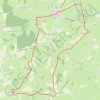 Trace GPS Brionnais - Melay, itinéraire, parcours