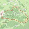 Trace GPS Les trois vallées - Champagnat-le-Jeune, itinéraire, parcours