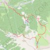 Trace GPS Autriche montée au dessus de Mayrhofen, itinéraire, parcours