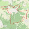 Trace GPS Sentier bois et vallées, itinéraire, parcours