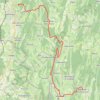 Trace GPS Villeneuve-lès-Charnod - Saint-Amour, itinéraire, parcours