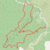 Trace GPS Vallon des Enfers - Pas de Peyruis, itinéraire, parcours
