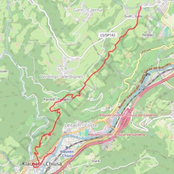 Trace GPS Sentier des Noisettes, itinéraire, parcours