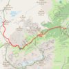 Trace GPS Montée mont Buet, itinéraire, parcours