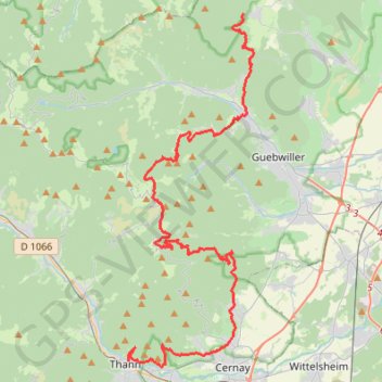 Trace GPS Etape 1 Vosges 2024-18078067, itinéraire, parcours