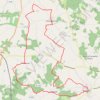 Trace GPS Ronsenac Fouquebrune, itinéraire, parcours