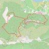 Trace GPS Liausson - Mont Mars, itinéraire, parcours