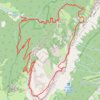 Trace GPS Le Rocher du Midi par la Cheminée du Paradis, itinéraire, parcours