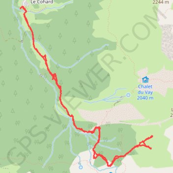 Trace GPS Pic des Grandes Lanches, itinéraire, parcours