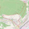 Trace GPS Ars-Gare - Vaux (4), itinéraire, parcours