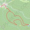 Trace GPS Lac de la Maix, itinéraire, parcours