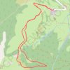 Trace GPS Lac de la Coume, itinéraire, parcours