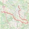 Trace GPS GR360 Randonnée de Saint-Georges-des-Agoûts à Meux (Charente-Maritime), itinéraire, parcours