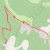 Trace GPS Randonnée sur la crête de Géruen, itinéraire, parcours