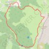 Trace GPS Le Plateau du Cornafion, itinéraire, parcours