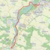 Trace GPS La ferté-Alais - Mennecy, itinéraire, parcours
