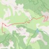 Trace GPS De Vignols au Mont Gravières, itinéraire, parcours