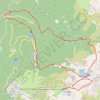 Trace GPS Croix de Chamrousse depuis les Seiglières, itinéraire, parcours