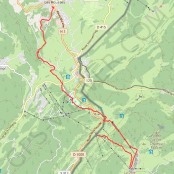 Trace GPS Transju'trail, itinéraire, parcours