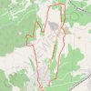 Trace GPS Saint Nazaire Roquebrune, itinéraire, parcours