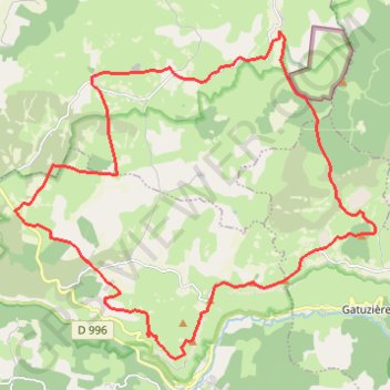 Trace GPS Chevaux Sauvages de Przewalski - Menhirs - Dolmens, itinéraire, parcours