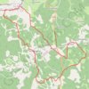 Trace GPS Ladornac - Pechgouyrand, itinéraire, parcours