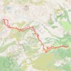 Trace GPS Ciarm del Prete, itinéraire, parcours