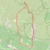 Trace GPS Gorge du Régalon, itinéraire, parcours