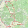 Trace GPS Tour du Massif d'Uchaux - Bollène, itinéraire, parcours
