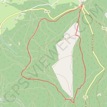 Trace GPS Pilat-Collet de Doizieux, itinéraire, parcours