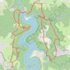 Trace GPS Saint Victor sur Loire (42), itinéraire, parcours