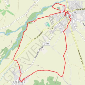 Trace GPS Entre béal et pigeonniers - Saint-Germain-Lembron, itinéraire, parcours