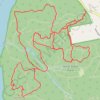 Trace GPS Hurd Park Mountain Bike Loop, itinéraire, parcours