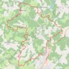 Trace GPS St Estephe 30 kms Moulin Pinard, itinéraire, parcours