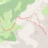 Trace GPS Tête de Paccaly, itinéraire, parcours