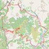 Trace GPS Monte Grammondo-Olivetta, itinéraire, parcours