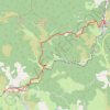 Trace GPS La Bastide Puylaurent Mirandol, itinéraire, parcours
