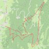 Trace GPS Bugey-Le Grand Colombier, itinéraire, parcours