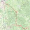 Trace GPS Des Salles à Vichy Dordogne 7 24, itinéraire, parcours