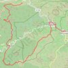 Trace GPS Balade dans les Corbières d'Albas à Ville-Neuve-des-Corbières, itinéraire, parcours