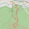 Trace GPS La Vigie par la Croix et la Source retour vallon de la Vigie, itinéraire, parcours