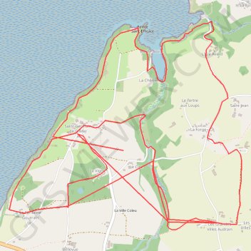 Trace GPS Rando Matignon, itinéraire, parcours