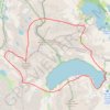 Trace GPS Turon de Néouvielle depuis Cap de Long, itinéraire, parcours